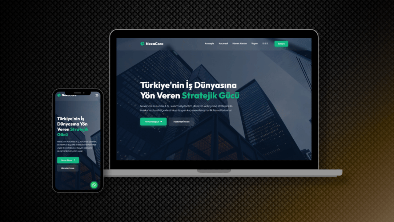 Kurumsal Şirket Sitesi